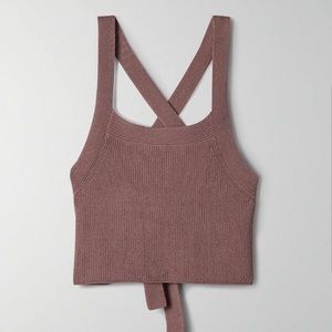 Aritzia Wilfred Cayenne Top